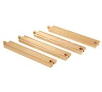 BRIO 7312350333411 Parte del binario 0,3 anno/i Legno 4 pcs 3+