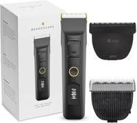 Brio Beardscape V2 Black Bundle con lama Zero e corpo lama, con lama in ceramica regolabile e protezioni di lunghezza, un kit completo per tutte le vostre esigenze di toelettatura