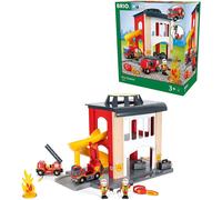 BRIO Caserma dei Pompieri - Avventure di Salvataggio per Piccoli Eroi