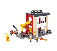 BRIO- Caserma dei Pompieri, Multicolore, 33833 - NUOVO