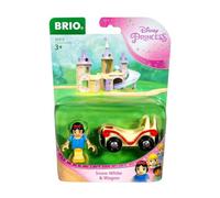 BRIO Disney Princess 33313 Biancaneve con Waggon - Supplemento ferrovia in Legno - Consigliato dai 3 Anni in su