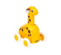 BRIO Giraffa Premi e Via, Giochi per la Prima Infanzia, Spingi e Traina, Giochi per Bambini, Età Raccomandata 12+ Mesi