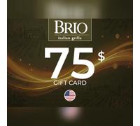 Brio Italian Grille Gift Card 75 USD Key - UNITED STATES