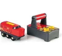 BRIO World Remote Control Toy Train Engine for Kids Age 3 Years Up