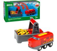 BRIO World Remote Control Toy Train Engine for Kids Age 3 Years Up