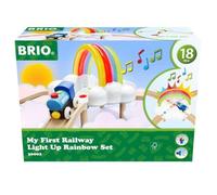 BRIO - My First Railway Illumina l’Arcobaleno Gioco Educativo, età Raccomandata 18+ Mesi, 36002