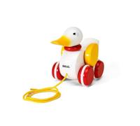 BRIO Neonat/ Toddler - Trailing Duck, bianco