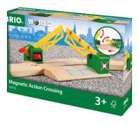 Brio - passaggio a livello magnetico, accessori pista trenini, 3+
