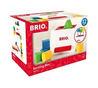 Brio- Scatola A Forme Bianca, Colore, S, 30250