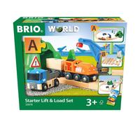 Brio Set Carica e Trasporta - 19 Pezzi - Ferrovia in Legno per Bambini
