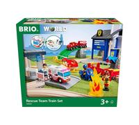 Brio Set Ferroviario della Squadra di Soccorso - 44 Pezzi