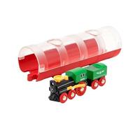 BRIO World - Ferrovia Treno a Vapore e Tunnel, BRIO Treni-Vagoni-Veicoli, Giochi per Bambini, Età Raccomandata 3+ Anni, Compatibile con Tutti i Prodotti BRIO
