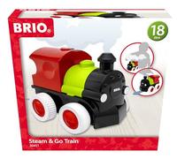 TRENO A VAPORE per bambini STEAM & GO trenini BRIO 30411 età 18 mesi +
