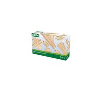 Brio World 33307 - Pacchetto di espansione avanzata - Set da 11 pezzi di binari in legno per bambini dai 3 anni