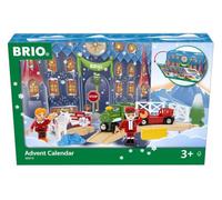 BRIO World 36015 - Calendario dell'Avvento 2023 - Accessori per il treno per bambini dai 3 anni in su, compatibile con set ferroviari e accessori