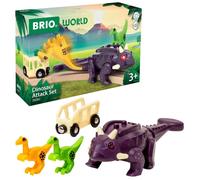 BRIO World - 36082 Ankylosaurus | Treno & Dinosauri Gioco Set per Bambini dai 3 Anni in su, 63608200