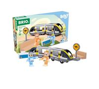 BRIO World - 36147 Bluey Treno da viaggio | Treno giocattolo per ragazze e ragazzi dai 3 anni in su, regalo magico per gli amici di Bluey e Bingo