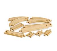 BRIO WORLD - Pacchetto Espansione Binari per Principianti, Accessori per Pista Trenino BRIO, 10 Pezzi, Età 3+ Anni