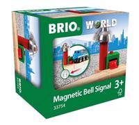 BRIO World - Segnale Magnet, Campana Multicolore - Adatto a bambini di età superiore a 3 anni