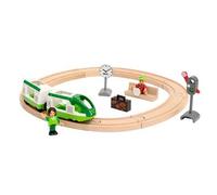 BRIO WORLD, Set Ferrovia Circolare, Pista Trenino con Accessori, 16 pezzi, Età 3+ Anni