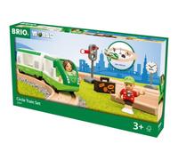 BRIO World - Set Ferrovia Circolare, Set Costruzioni Trenino in Legno da 17 Pezz