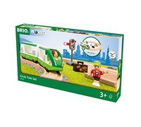 BRIO World - Set Ferrovia Circolare, Set Costruzioni Trenino in Legno da 17 Pezzi, Giocattolo per Bambino e Bambina 3+ Anni
