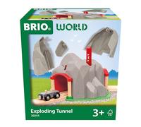 BRIO World - Set Galleria Esplosiva, Set Costruzioni Trenino in Legno, Giocattol