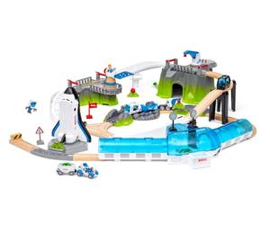 BRIO World - Space Deluxe Set, Ferrovia in Legno Spaziale, 3+ Anni | Grande set BRIO World a tema spazio con ferrovia in legno, treno, veicoli e personaggi per vivere tante avventure. Da 3 anni.