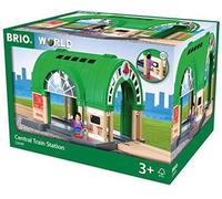 BRIO WORLD - Stazione Centrale, Accessorio per Pista Trenino BRIO, Set da 2 Pezzi, Età 3+ Anni