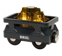 BRIO WORLD - Vagone Safari con Giraffa, Veicoli per Pista Trenino BRIO, 2 Pezzi, Età 3+ Anni