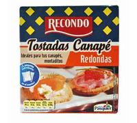 Brioche Pasquier Recondo Toasted Toast Canapé Round Regular - 110 g