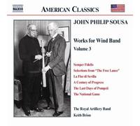 John Philip Sou Music for the Wind Band Vol. 3 (Brion, Royal Artillery Ban (CD)