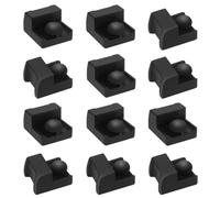 BRIOTA 12 pezzi piccoli paraurti in silicone per friggitrice ad aria da 13 mm, compatibili con Ninja Crispi FN100 FN101 FN101GY FN090 FN091 FN103 Series, piedini antiscivolo in silicone di ricambio