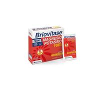 Briovitase Magnesio e Potassio Forte Gusto Arancia 10 Bustine 4x80 g P
