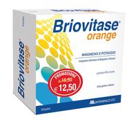 Briovitase Magnesio E Potassio Gusto Arancia 30bustine Contro Stanchezza, Spossatezza Ed Eccessiva Sudorazione