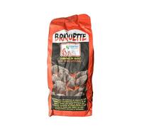 Briquette Carbone in Ovuli per Barbecue, 3 kg, con Amidi Naturali, Formato Pratico per Grigliate