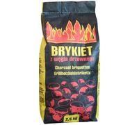 BRIQUETTE DI CARBONE IN LEGNO 2,5 KG - W-994WGD BX