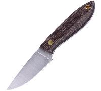 Brisa Bobtail 80-Bison micarta 12C27 Fodero Piatto Bobtail 80 Kydex - Piatto BRS-036-9964-11516