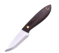 Brisa Bobtail 80-Bison micarta 12C27 Scandi Fodero Bobtail 80 Kydex - Flat BRS-033-9955-11515