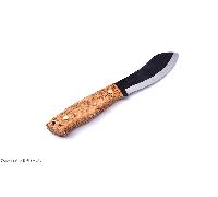 Brisa Nessmuk 125-Betulla riccia stabilizzata 80CrV2 Fodero Scandi Nessmuk BRS-241-32085-1583