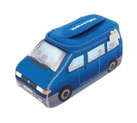 BRISA VW Collection, borsa universale in neoprene, per trucco, cultura cosmetica, da viaggio, per farmacia, con design Bulli Bus T4 (grande), Blu, 5L Volumen, VW T4 Bus