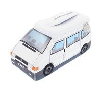BRISA VW Collection, borsa universale in neoprene, per trucco, cultura cosmetica, da viaggio, per farmacia, con design Bulli Bus T4 (grande), bianco, 5L Volumen, VW T4 Bus