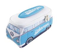 BRISA VW Collection - Volkswagen Beauty-case da viaggio in Neoprene, porta oggetti con manico, Campervan Bus T1 design (Piccolo 23 x 11 x 8 cm)
