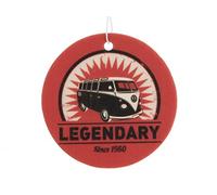 BRISA VW Collection - Volkswagen Deodorante per Auto Profumatore Fragranza Campervan T1 Bus design (Vaniglia/Rosso)