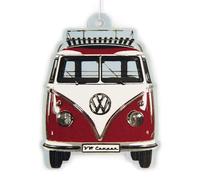 BRISA VW Collection - Volkswagen Deodorante per Auto Profumatore Fragranza Campervan T1 Bus design (Vaniglia/Rosso)