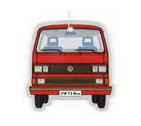 BRISA VW Collection - Volkswagen Deodorante per Auto Profumatore Fragranza Campervan T3 Bus design (Vaniglia/Rosso)