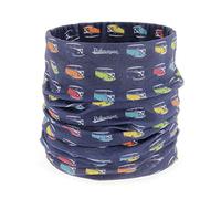 BRISA VW Collection - Volkswagen Hippie Bus T1 Sciarpa, Bandana, Antibatterico, Versatile, Maschera Protettiva Naso e Bocca/scalda Collo/Panno Tubolare