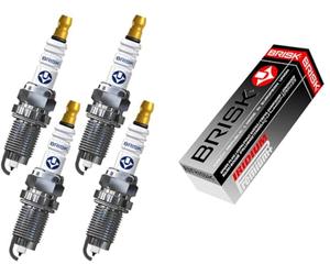BRISK Iridium Premium+ Plus P10 1707 Candele d'accensione, set di 4