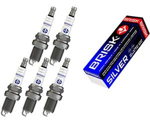 BRISK Silver DR14YS 1352 Candele d'accensione Benzina GPL Metano, set di 5
