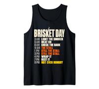 Brisket Day Schedule Funny BBQ Smoker Pitmaster The Stall Canotta